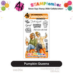 Art Impressions Pumpkin Queens STAMPtember Exclusive Stamps sse26a