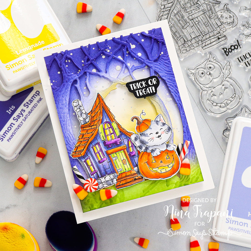 Art Impressions Spooky Crew Stamp and Die Set 5934 Trick or Treat | color-code:ALT01