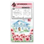 Art Impressions Swiss Villa Stamps 6185