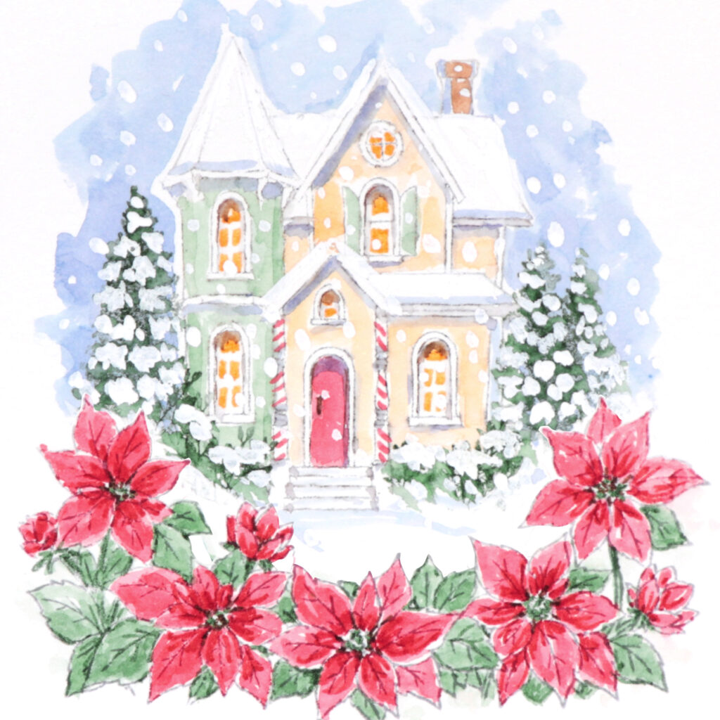 Art Impressions Victorian Shop Stamps 6250 home
