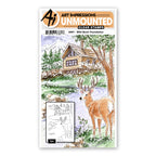 Art Impressions Wild Buck Foundation Stamp 6067