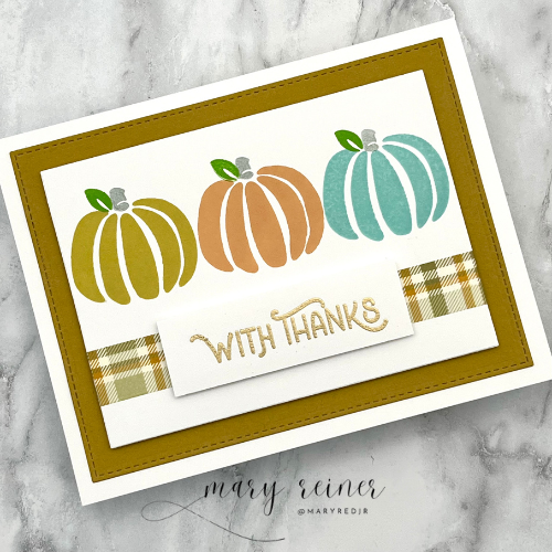 Simon Says Clear Stamps Artsy Pumpkins sss302756c Stamptember Thanksgiving Card