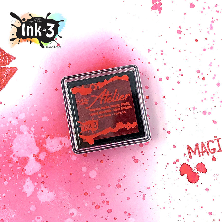 Inkon3 ATELIER MARILYN RED Fusion Ink Cube mrcube