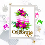 Simon Says Stamp Aurora Blooms Wafer Dies sssd112938 Diecember Birthday Card | color-code:ALT06