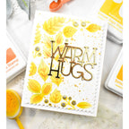 Simon Says Stamp Stencils Autumn Cascade ssst221698 Stamptember Hugs Card