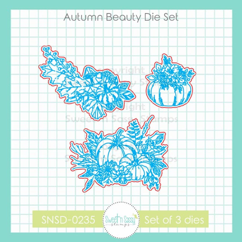 Sweet 'N Sassy Autumn Beauty Dies snsd-0235