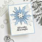 Simon Says Stamp Falling Snow Lightweight Paper Pack sss142 DieCember