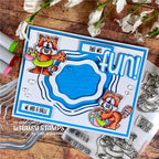 Whimsy Stamps Ripples Dies WSD193 Fun