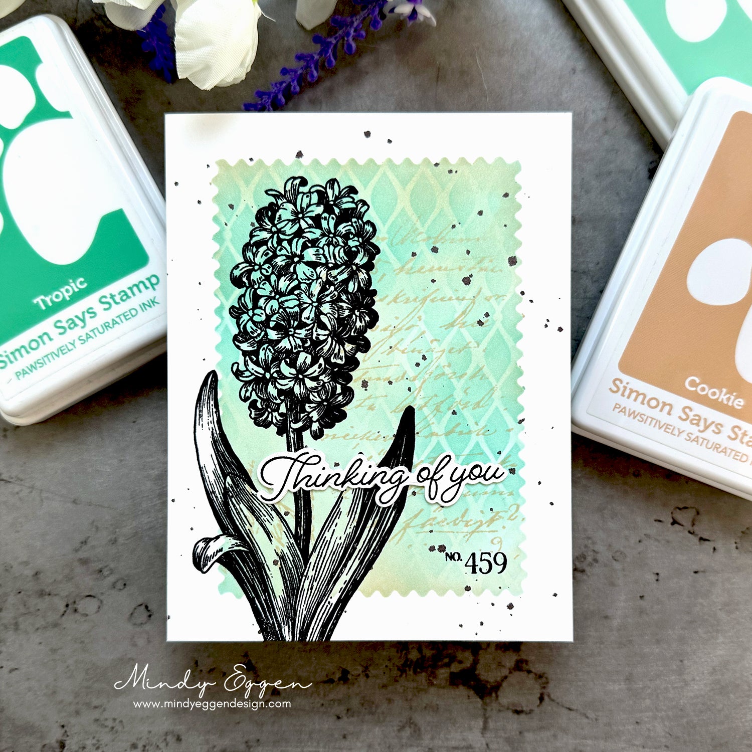 Simon Says Stamps and Dies Big Botanicals set963bb You Are My Favorite Thinking of You Card | color-code:ALT02