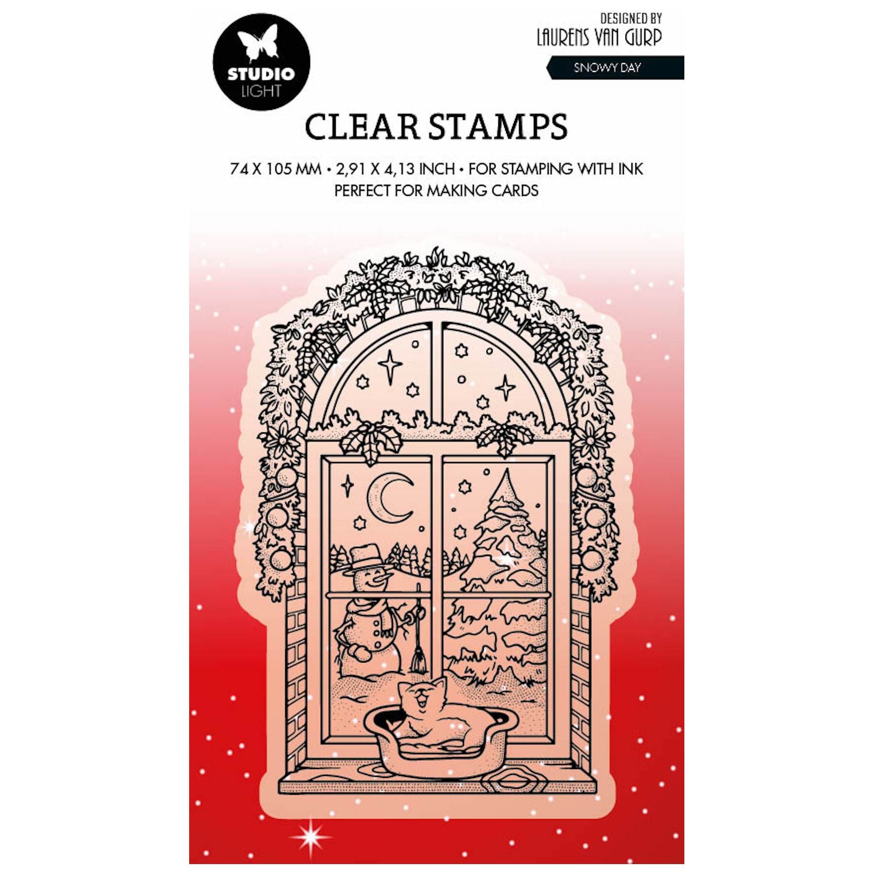 Studio Light Snowy Day Clear Stamp bl-es-stamp486