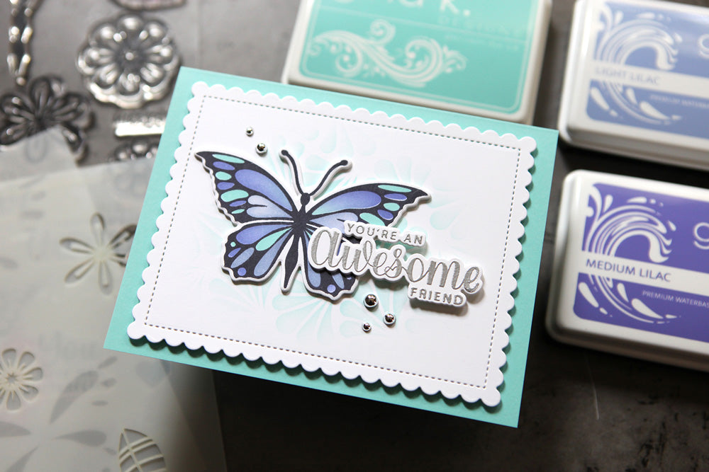 Simon Says Stamp! Gina K Designs MASTER LAYOUTS 4 Die Set 7382 Butterfly | color-code:ALT2