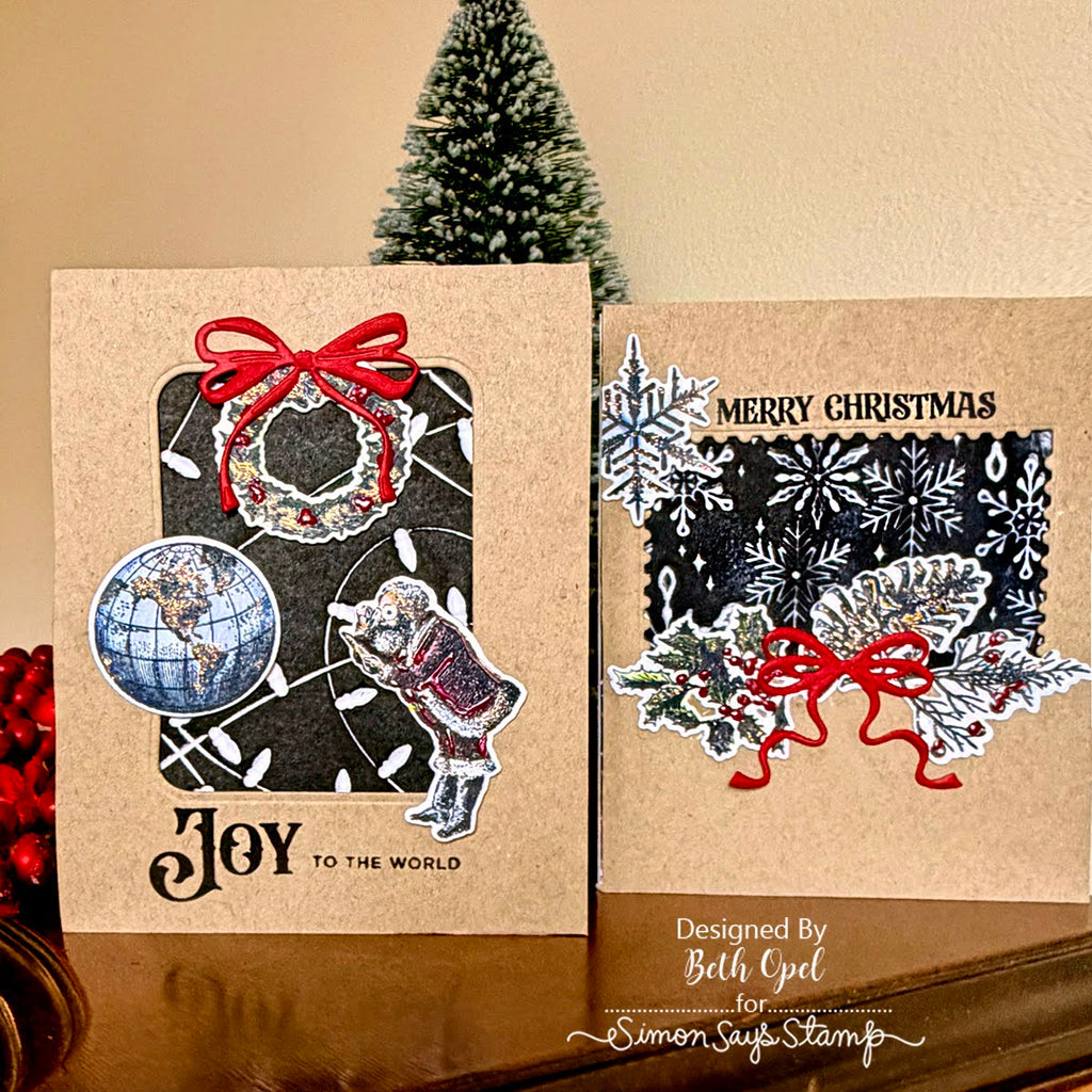 Tim Holtz Cling Rubber Stamps Holiday Things cms441