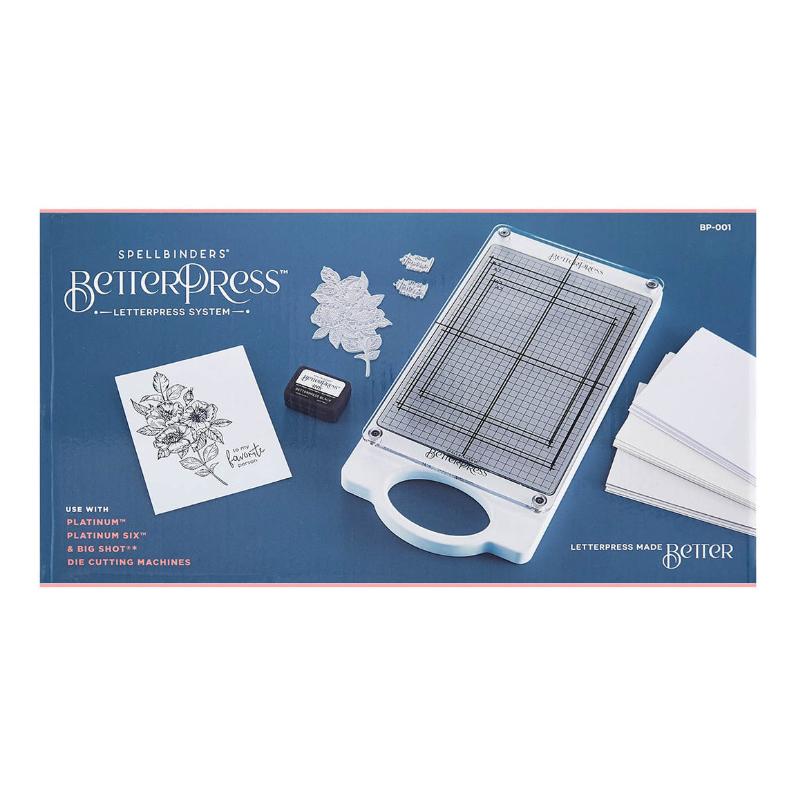 Spellbinders BetterPress Letterpress System BP-001