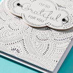 BP-018 Spellbinders So Grateful for You Press Plate and Die Set For You