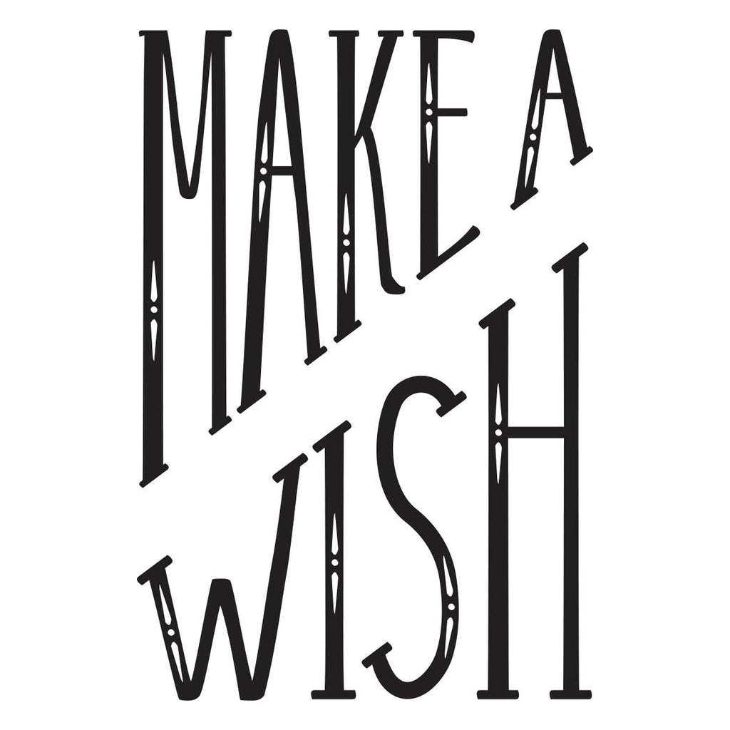 BP-037 Spellbinders Diagonal Make a Wish Press Plates Make a Wish