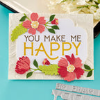 BPI-003 Spellbinders BetterPress Ink Regal Tones Mini 4 Ink Pad Set Happy
