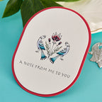 BP-043 Spellbinders Let's Chat Soon Icons Press Plate and Die Set A Note
