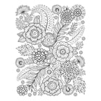 bp-117 Spellbinders Kaleidoscope Flowers Press Plate