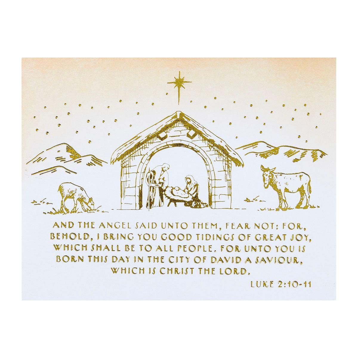 Spellbinders Christmas Gospel Press Plates bp-205 nativity