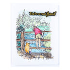 Spellbinders Silly Old Bear Sentiments Press Plate and Die Set bp-285