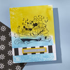 Spellbinders Steamboat Willie Press Plate and Die Set bp-313 tuggin