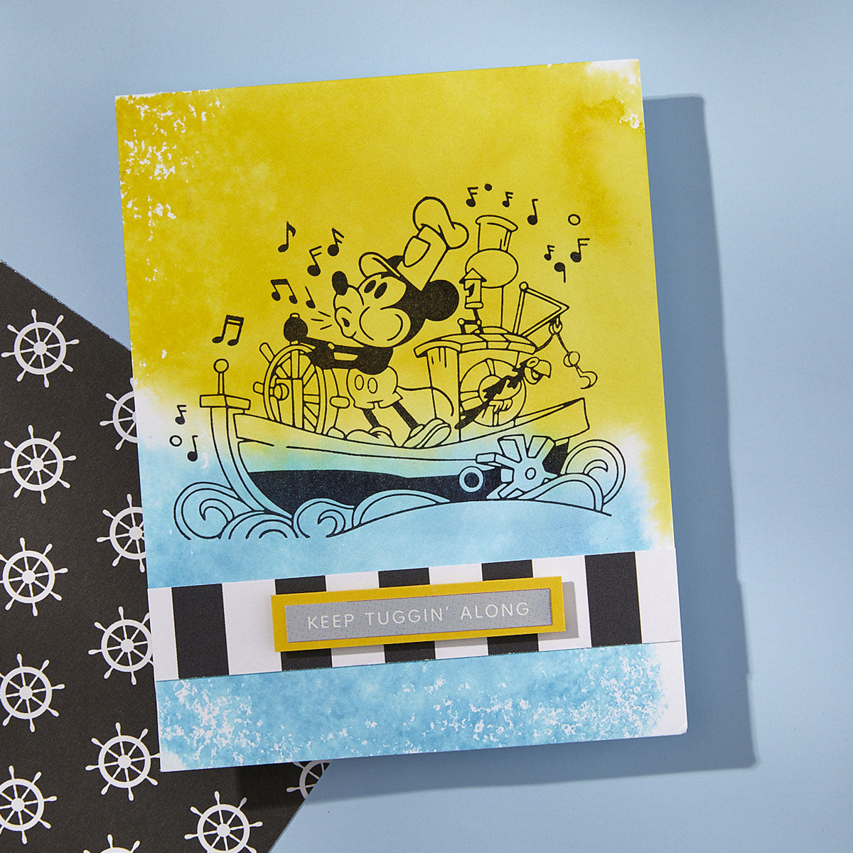 Spellbinders Steamboat Willie Press Plate and Die Set bp-313 tuggin