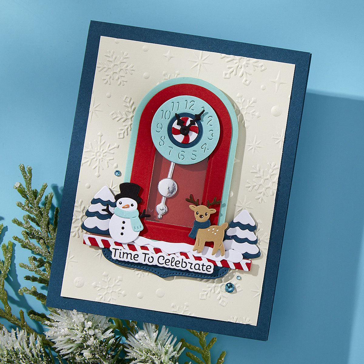 Spellbinders Cuckoo Cottage Sentiments BetterPress Plate and Die Set bp-317