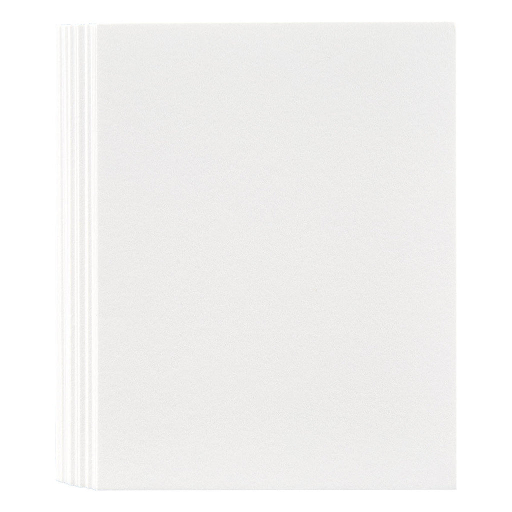 BPC-002 Spellbinders BetterPress Cotton Card Panels A2 Porcelain 25 Pack Porcelain