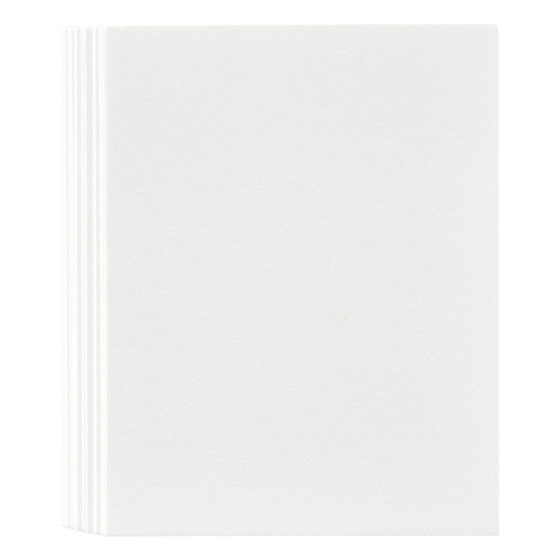 BPC-002 Spellbinders BetterPress Cotton Card Panels A2 Porcelain 25 Pack Porcelain