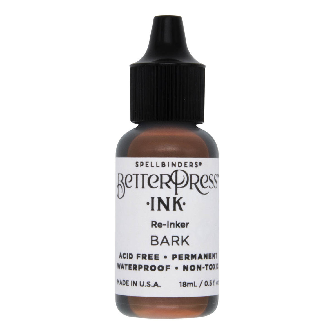 BPI-008 Spellbinders BetterPress Ink Reinker Bark