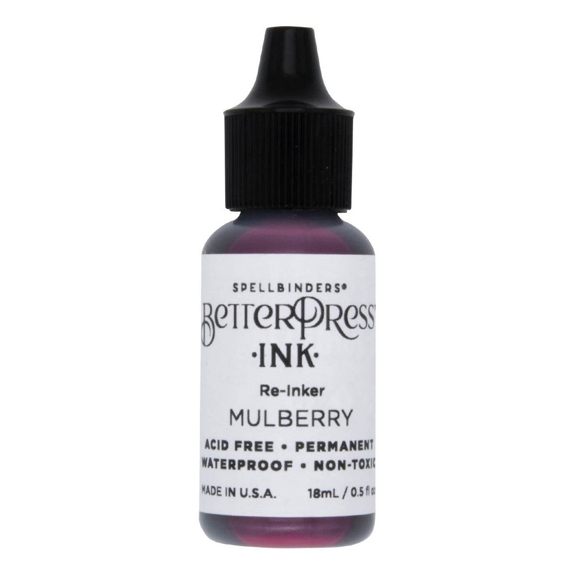BPI-009 Spellbinders BetterPress Ink Reinker Mulberry