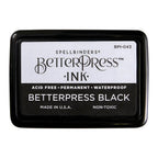 Spellbinders Full Size BetterPress Black Ink Pad bpi-043