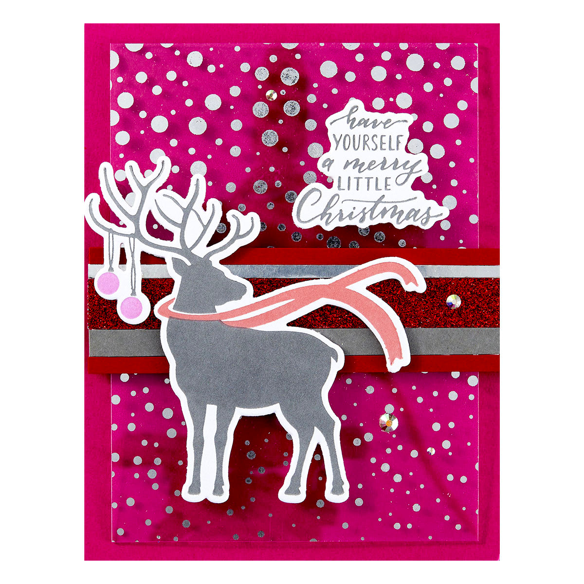 Spellbinders Sprinkled Confetti Press Plates bp-200 merry little christmas