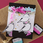 Spellbinders Merry, Merry, Merry Bird Registration Press Plate and Die Set bpr-035