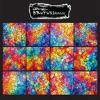 Stained Rainbow 6x6 Paper Pad bru1450 sheets