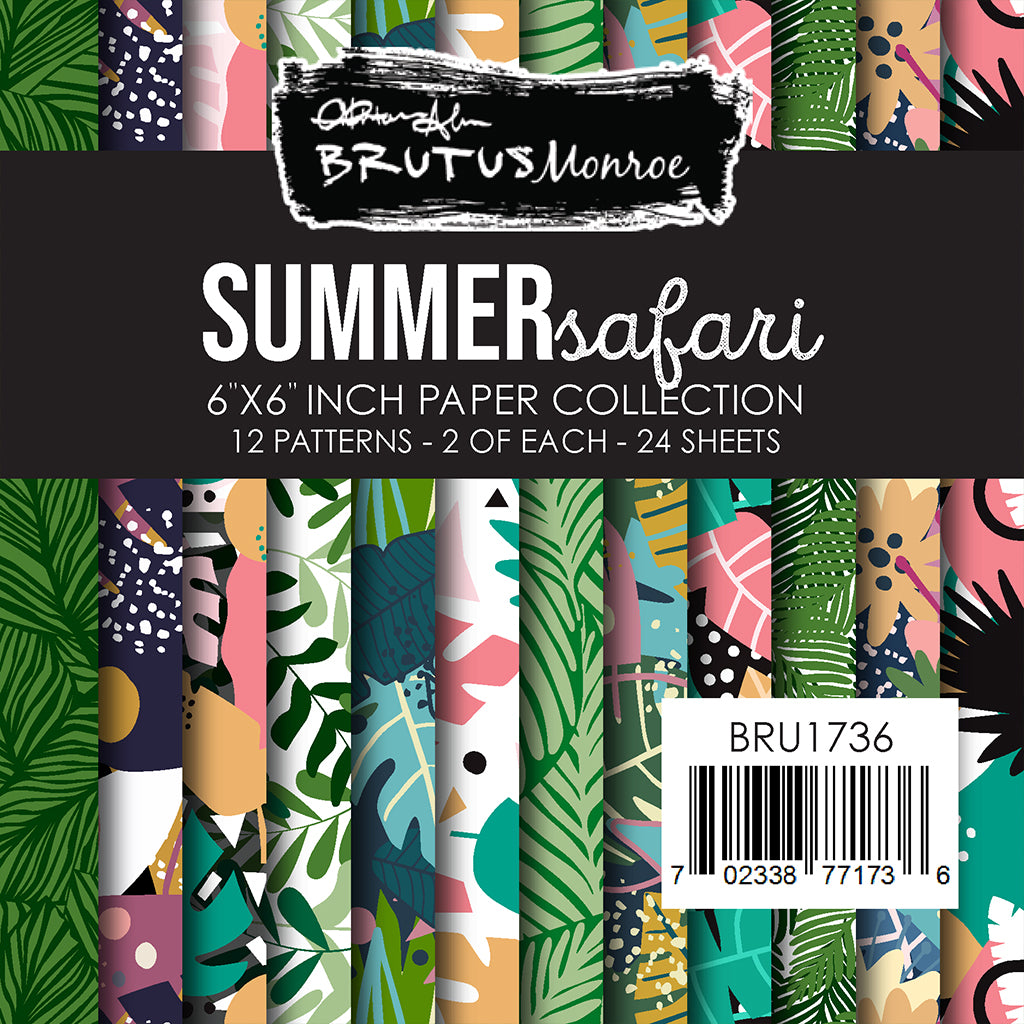 Brutus Monroe Summer Safari 6x6 Paper Pad bru1736