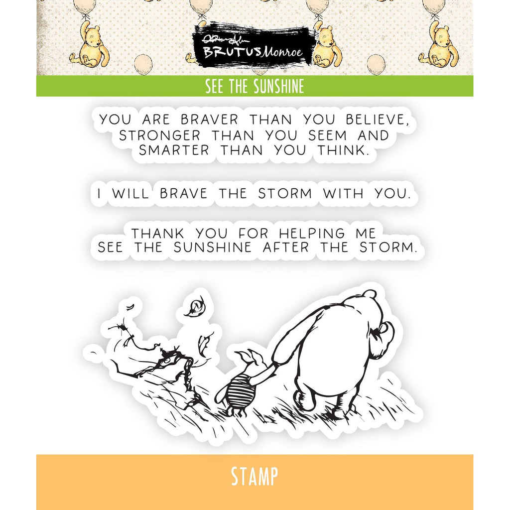 Brutus Monroe See the Sunshine Clear Stamps bru3525-2
