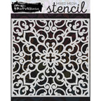 Brutus Monroe Lace Mixed Media Stencil bru3632