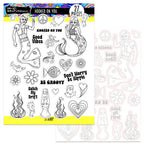 Brutus Monroe Hooked On You Stamps and Dies Bundle bru3945
