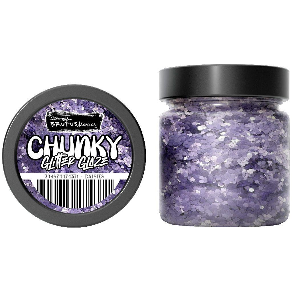Brutus Monroe Daisies Chunky Glitter Glaze bru4371