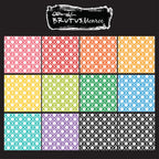 Brutus Monroe Rainbow Revival 6x6 Paper Pad bru5157-2 package back
