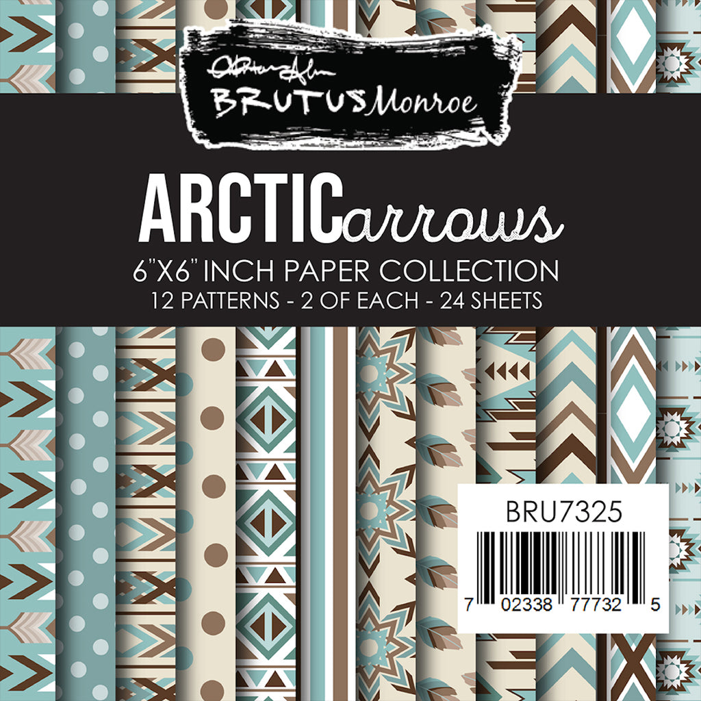 Brutus Monroe Arctic Arrows 6x6 Paper Pad bru7325