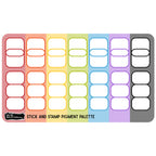 Brutus Monroe STICK AND STAMP PIGMENT PALETTE Tool bru8941