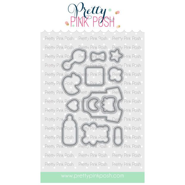 Pretty Pink Posh Baby Basics Dies