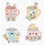 Pretty Pink Posh Baby Mug Additions Dies ideas