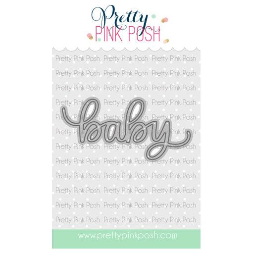 Shay Baby Script Pretty Pink Posh Baby Script Die – Simon Says Stamp