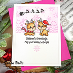Simon Says Stamp Baby Fawn Wafer Dies 1403sdc And Everything Nice Christmas Card | color-code:ALT02