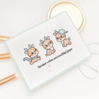 Simon Says Clear Stamps Baby Fawn 3272ssc And Everything Nice Christmas Card