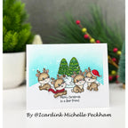 Simon Says Clear Stamps Baby Fawn 3272ssc And Everything Nice Christmas Card