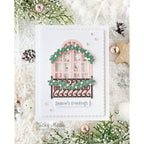 Simon Says Stamp Holiday Windows Dies Bundle set1102hw And Everything Nice Christmas Card